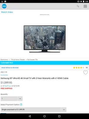 HSN Tablet android App screenshot 2